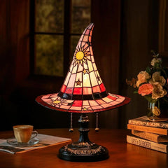 Halloween wizard lamp