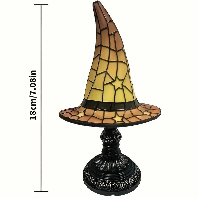 Halloween wizard lamp