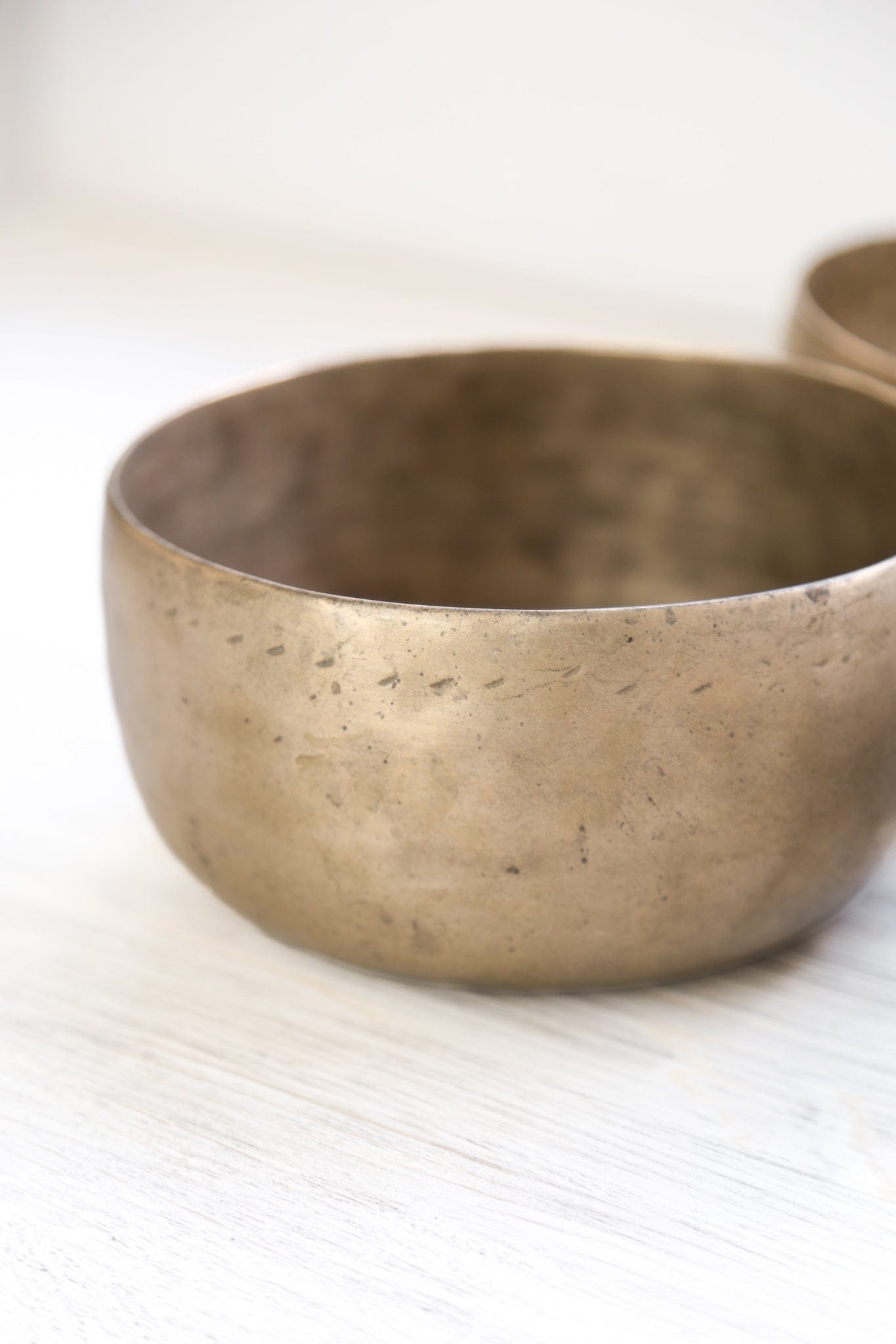 Singing Bowls Antique Thado Singing Bowl Set of 3 - Healing & Transformation oldbowl660