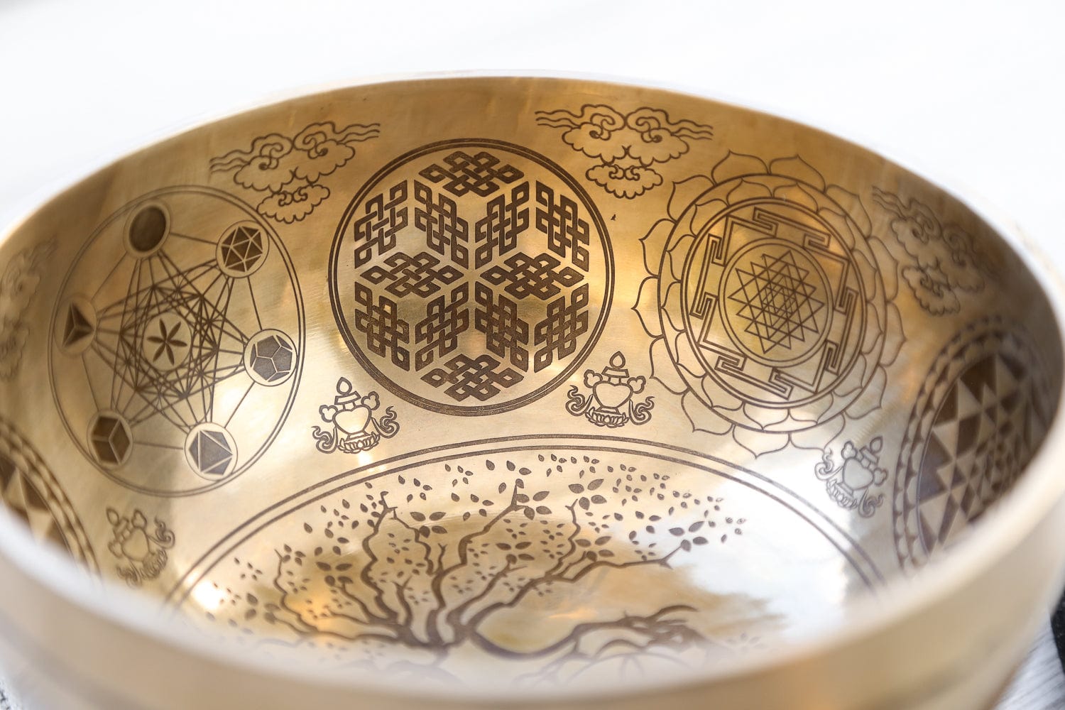 Singing Bowls Sacred Geometry Singing Bowl SB211