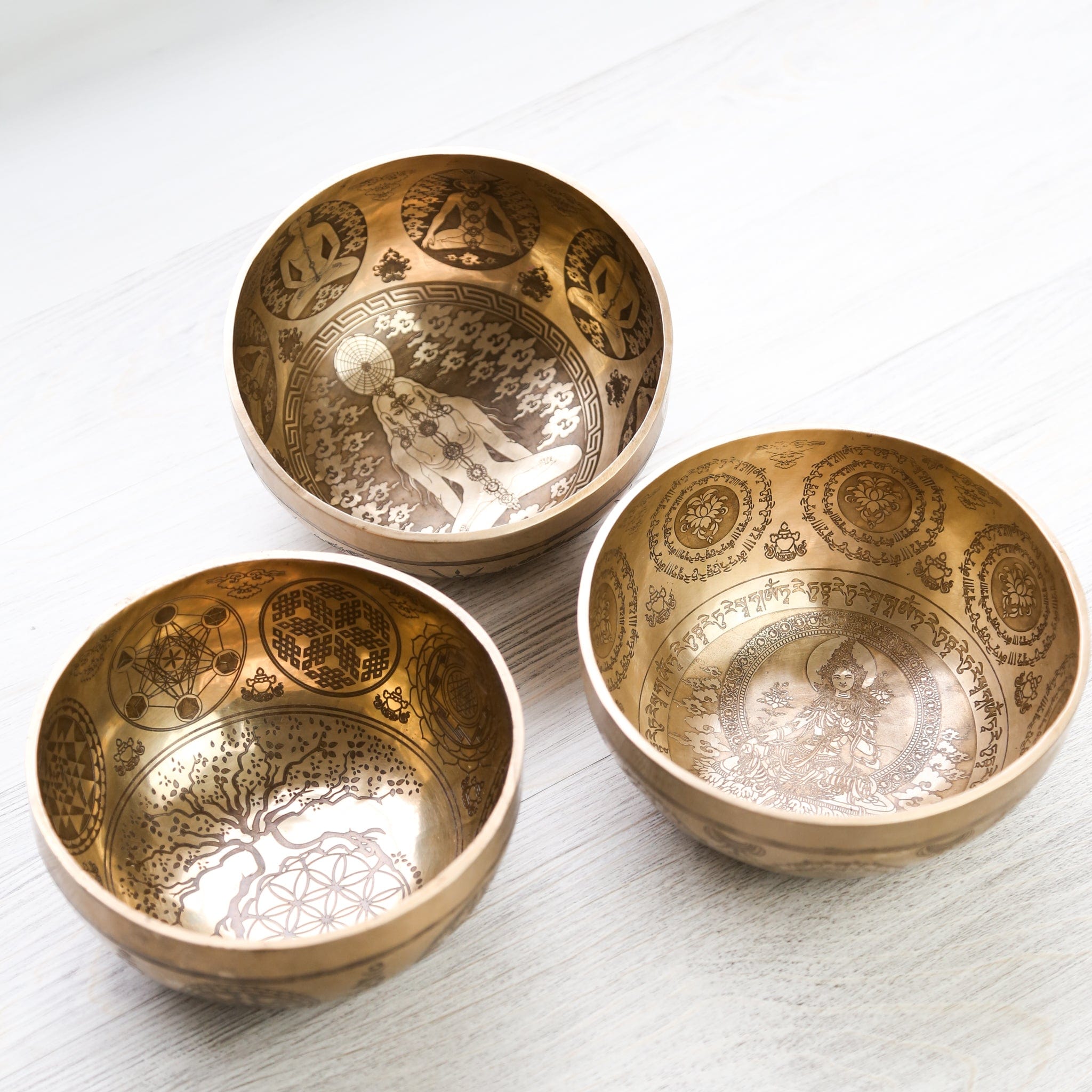 Singing Bowls Sacred Geometry Singing Bowl SB211
